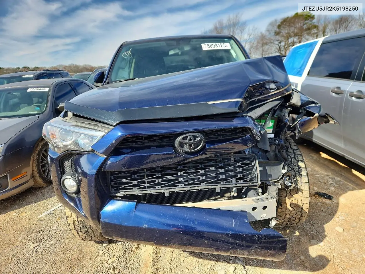 JTEZU5JR2K5198250 2019 Toyota 4Runner Sr5