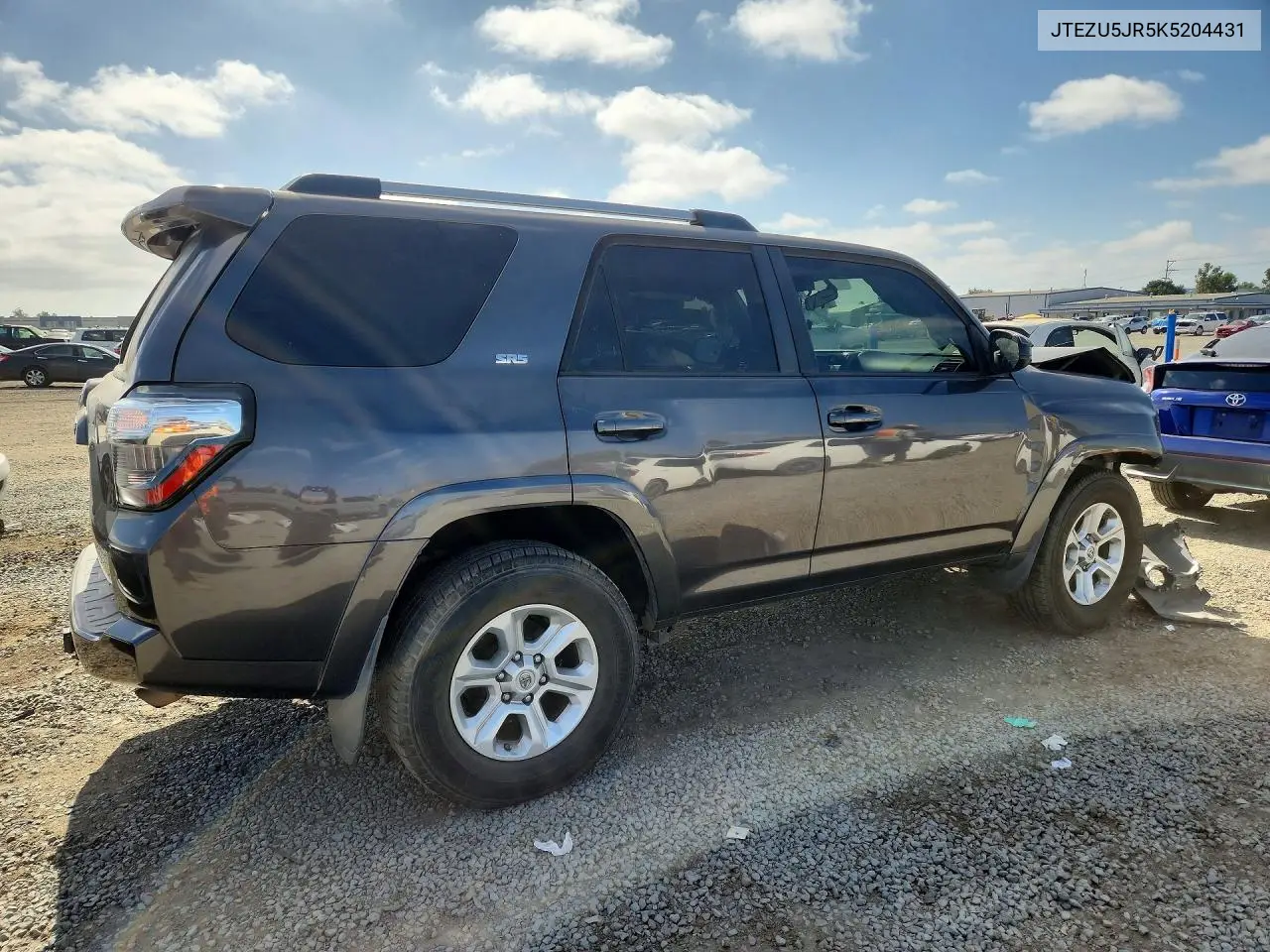 2019 Toyota 4Runner Sr5 VIN: JTEZU5JR5K5204431 Lot: 85966705