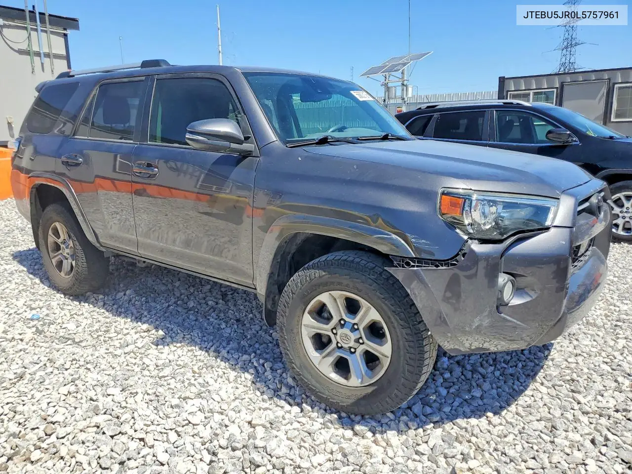 2020 Toyota 4Runner Sr5 VIN: JTEBU5JR0L5757961 Lot: 56803136