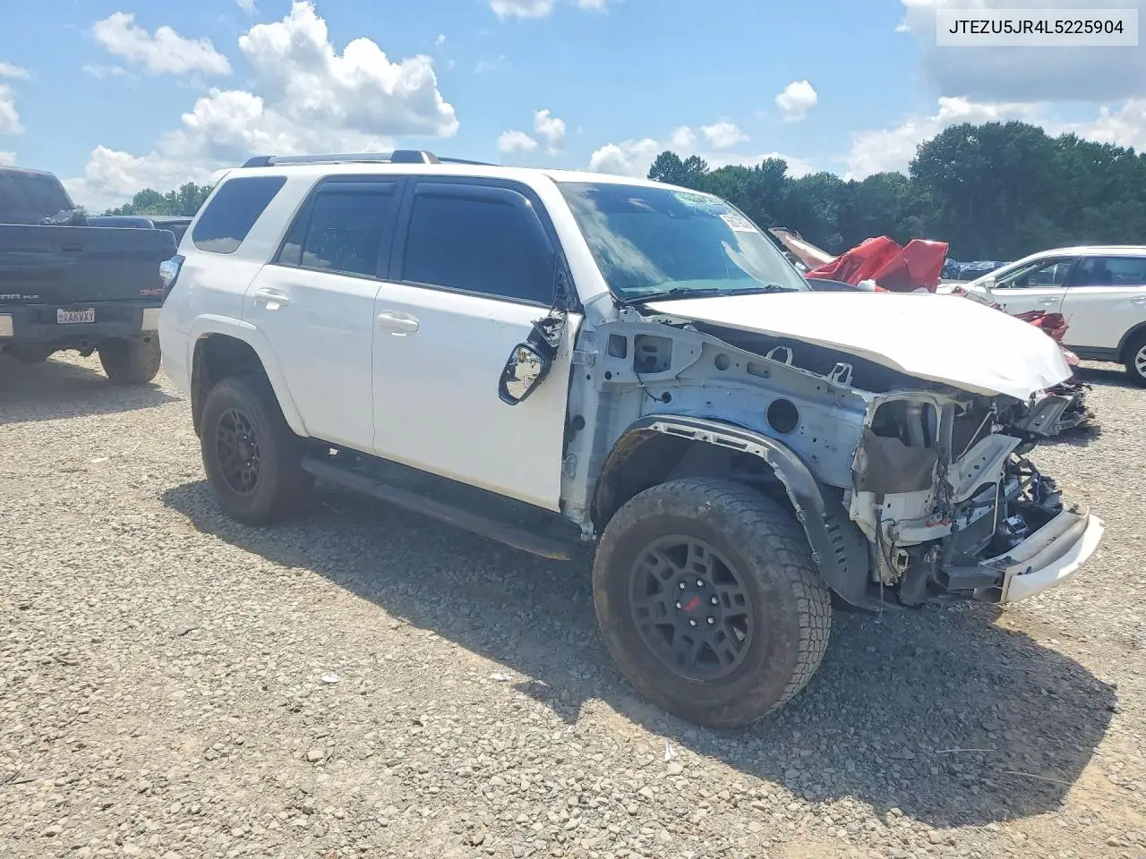 2020 Toyota 4Runner Sr5 Premium VIN: JTEZU5JR4L5225904 Lot: 56879036