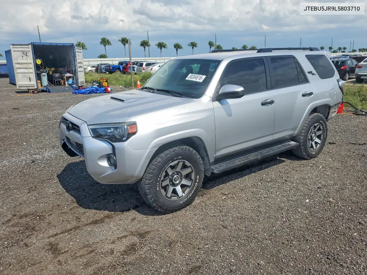 2020 Toyota 4Runner Trd Off-Road VIN: JTEBU5JR9L5803710 Lot: 58384616