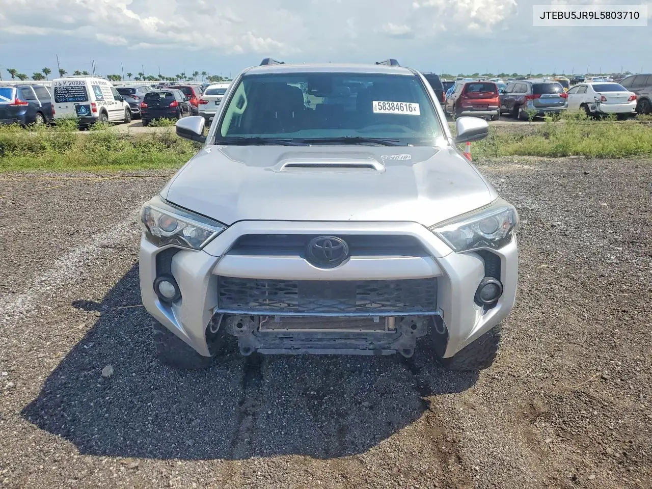 2020 Toyota 4Runner Trd Off-Road VIN: JTEBU5JR9L5803710 Lot: 58384616