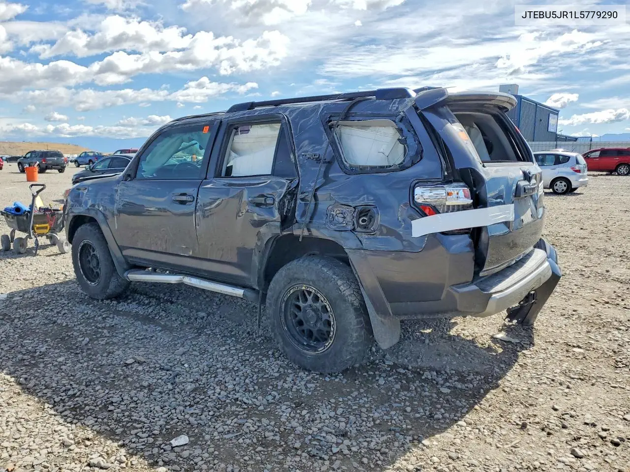 2020 Toyota 4Runner Trd Off-Road Premium VIN: JTEBU5JR1L5779290 Lot: 58985986
