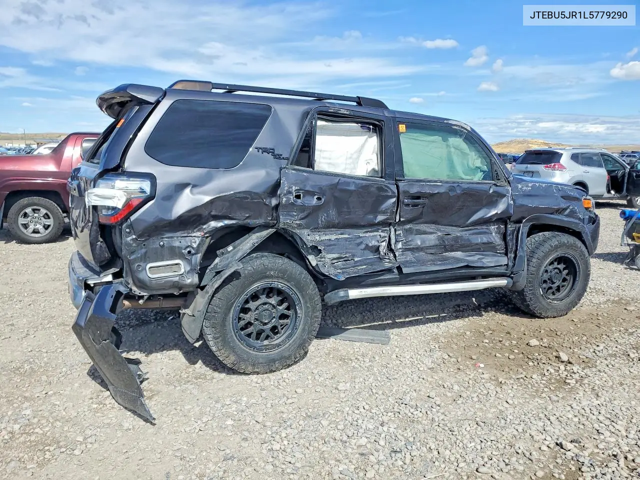 2020 Toyota 4Runner Trd Off-Road Premium VIN: JTEBU5JR1L5779290 Lot: 58985986