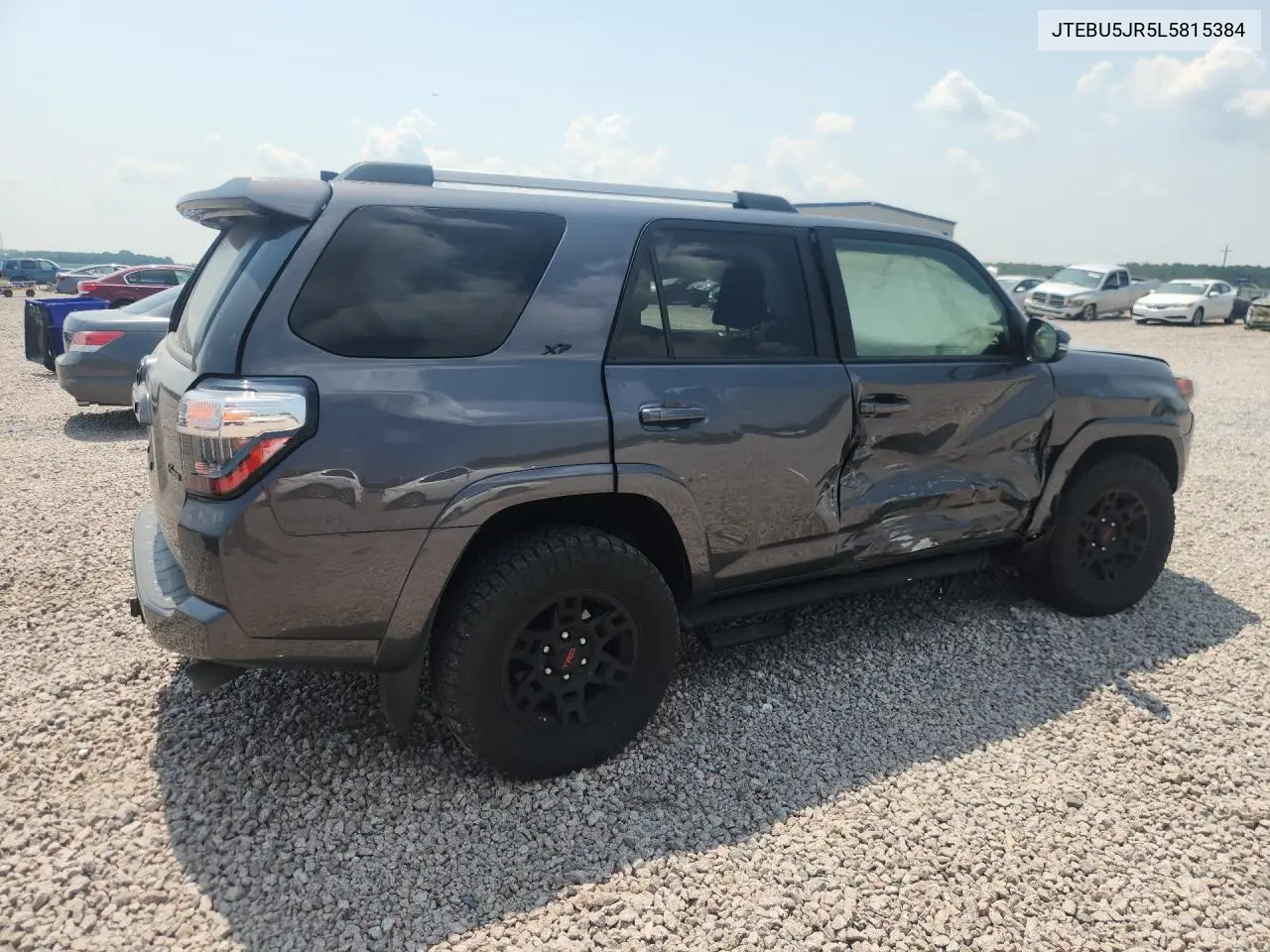 2020 Toyota 4Runner Sr5 Premium VIN: JTEBU5JR5L5815384 Lot: 60841876