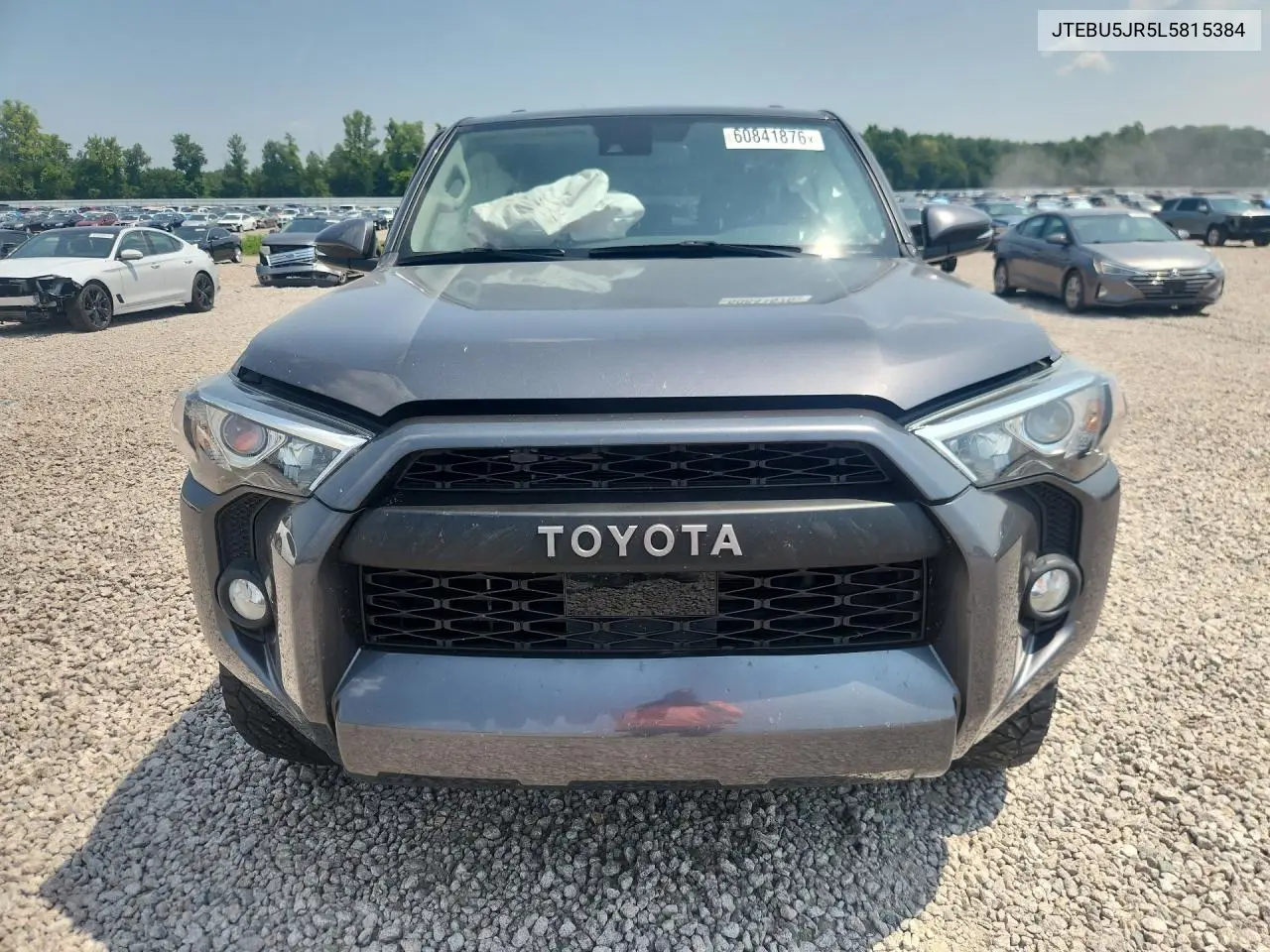 2020 Toyota 4Runner Sr5 Premium VIN: JTEBU5JR5L5815384 Lot: 60841876