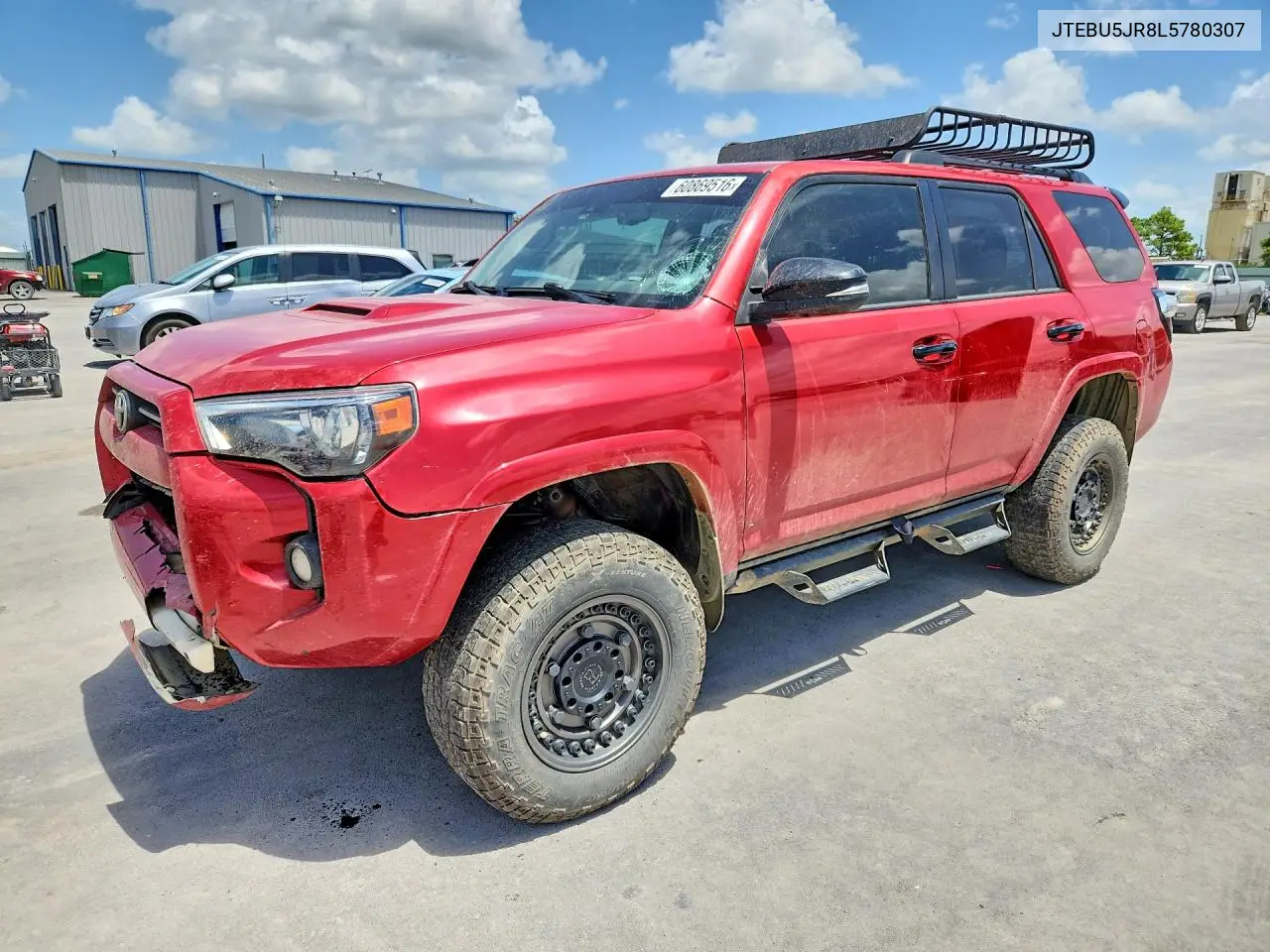 2020 Toyota 4Runner Venture Edition VIN: JTEBU5JR8L5780307 Lot: 60869516