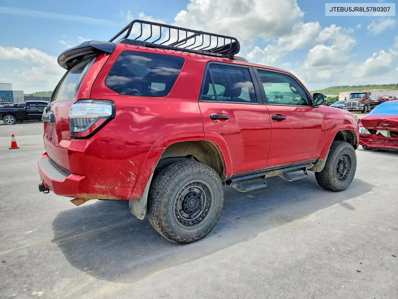 2020 Toyota 4Runner Venture Edition VIN: JTEBU5JR8L5780307 Lot: 60869516