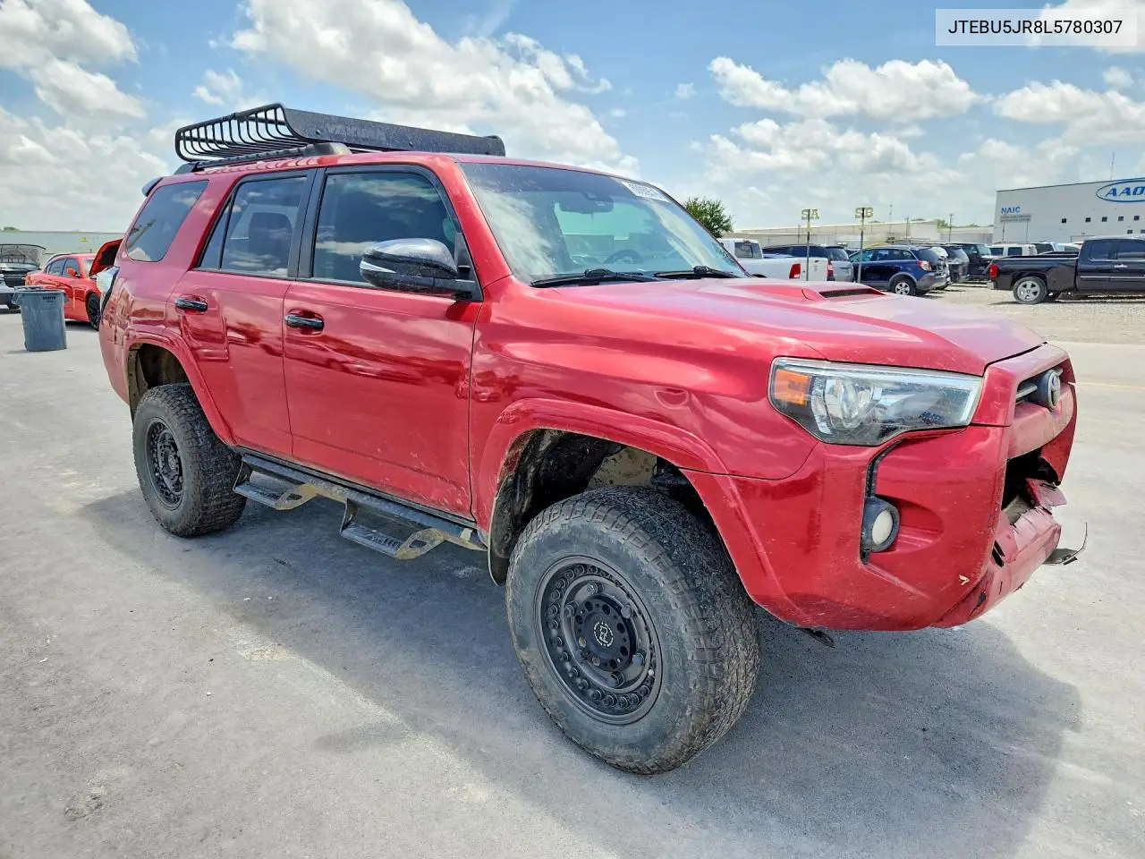 2020 Toyota 4Runner Venture Edition VIN: JTEBU5JR8L5780307 Lot: 60869516
