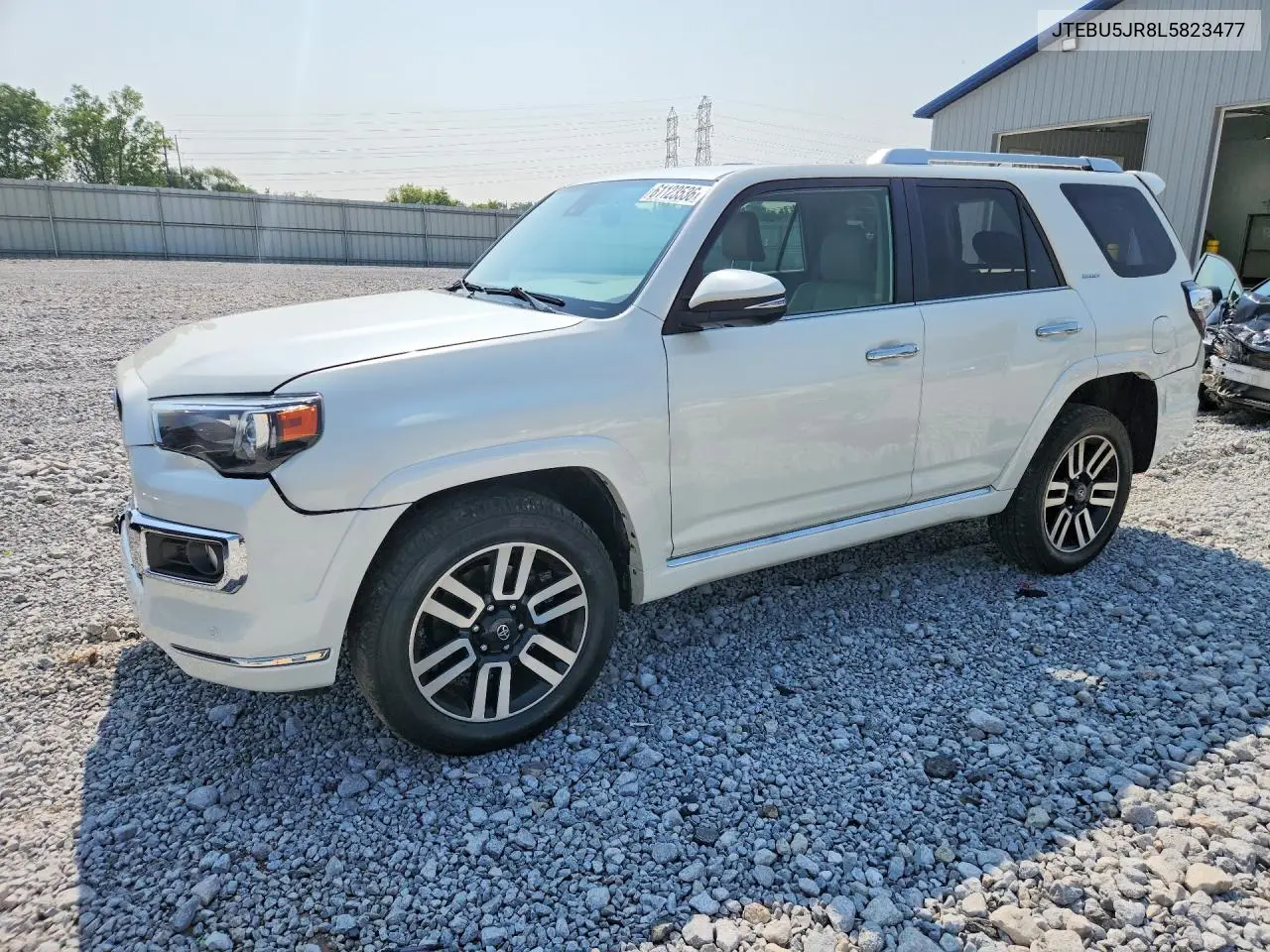 2020 Toyota 4Runner Limited VIN: JTEBU5JR8L5823477 Lot: 61123536