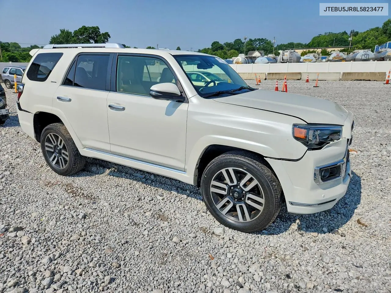 2020 Toyota 4Runner Limited VIN: JTEBU5JR8L5823477 Lot: 61123536