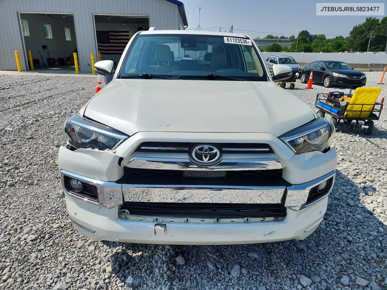 2020 Toyota 4Runner Limited VIN: JTEBU5JR8L5823477 Lot: 61123536