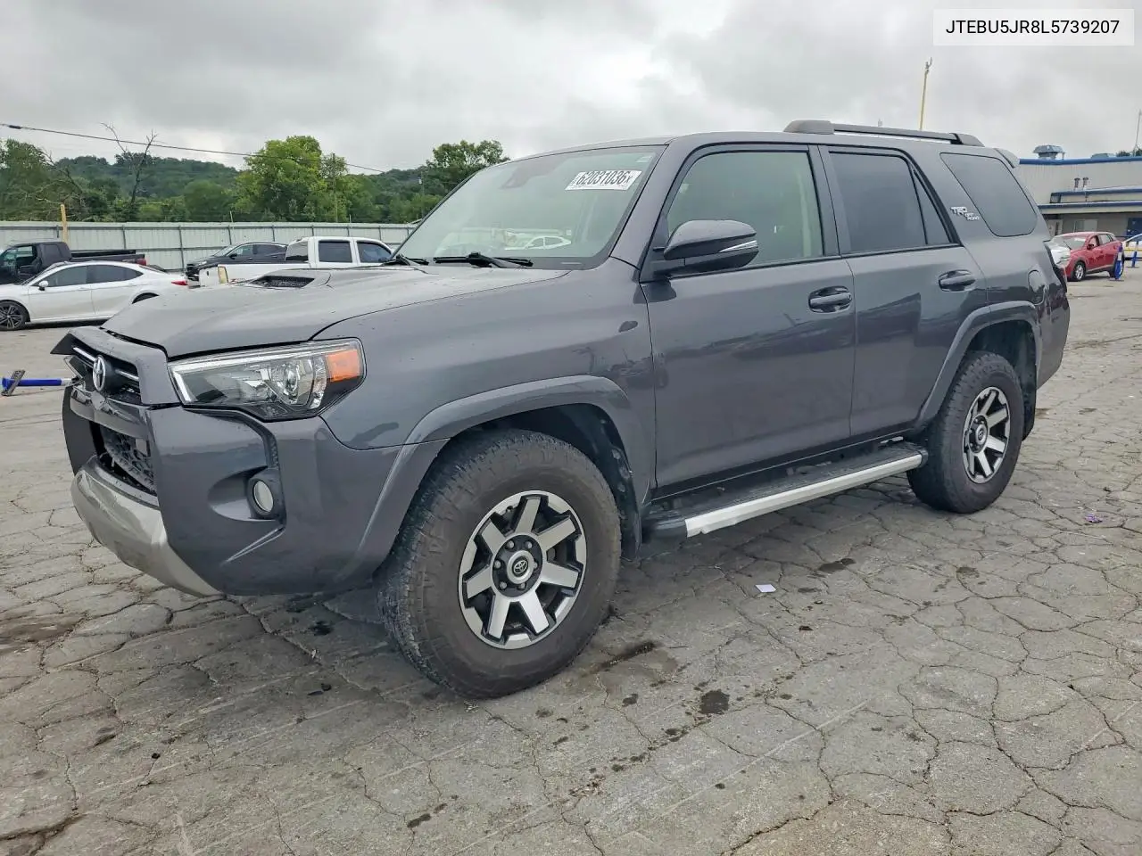 2020 Toyota 4Runner Trd Off-Road Premium VIN: JTEBU5JR8L5739207 Lot: 62031036