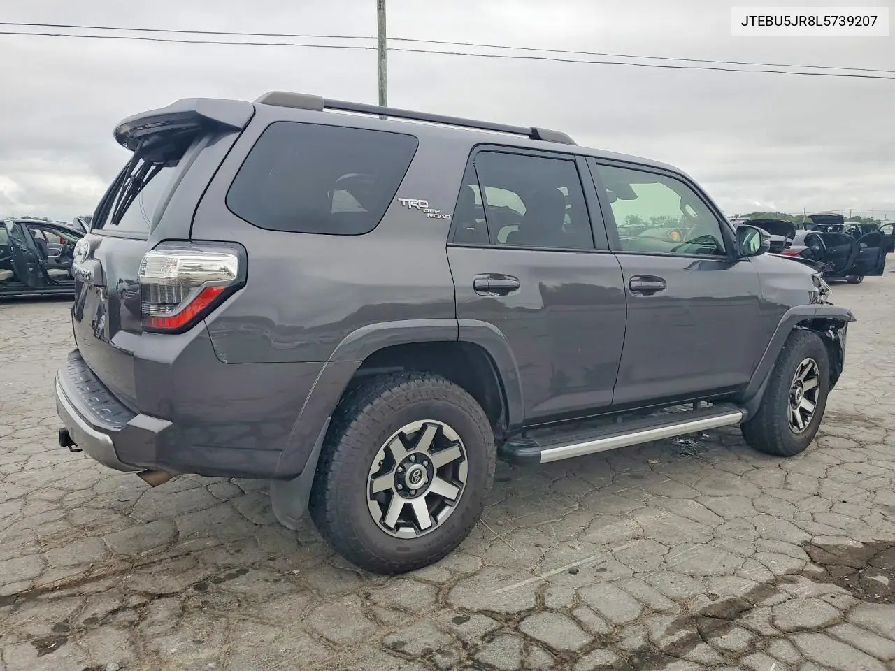 2020 Toyota 4Runner Trd Off-Road Premium VIN: JTEBU5JR8L5739207 Lot: 62031036