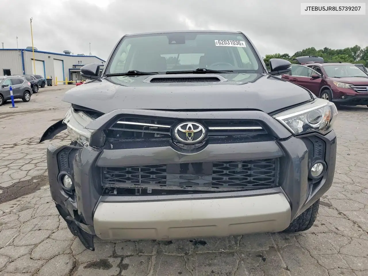 2020 Toyota 4Runner Trd Off-Road Premium VIN: JTEBU5JR8L5739207 Lot: 62031036