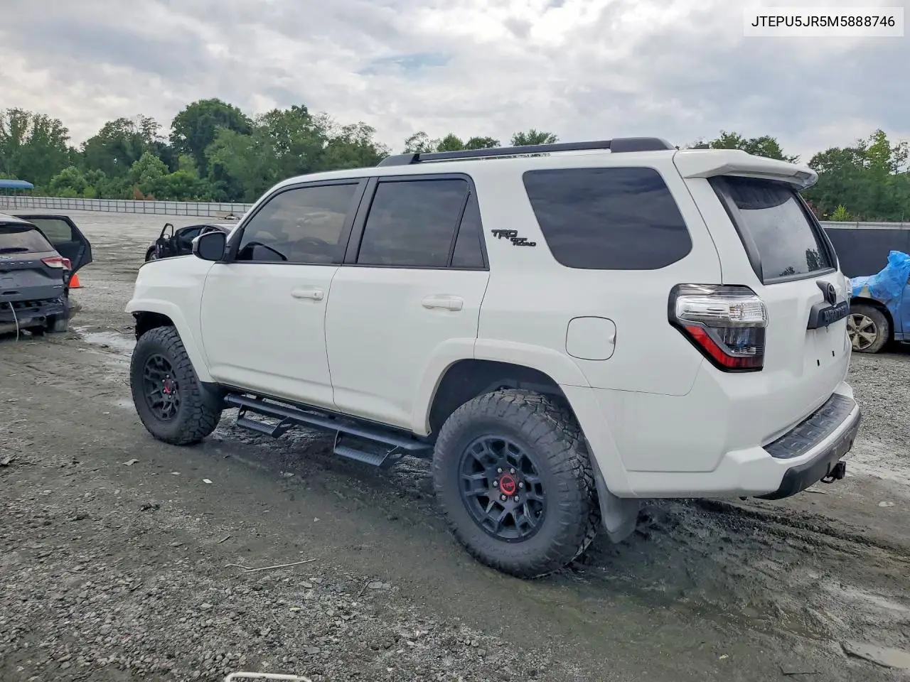 2021 Toyota 4Runner Trd Off-Road VIN: JTEPU5JR5M5888746 Lot: 59026716