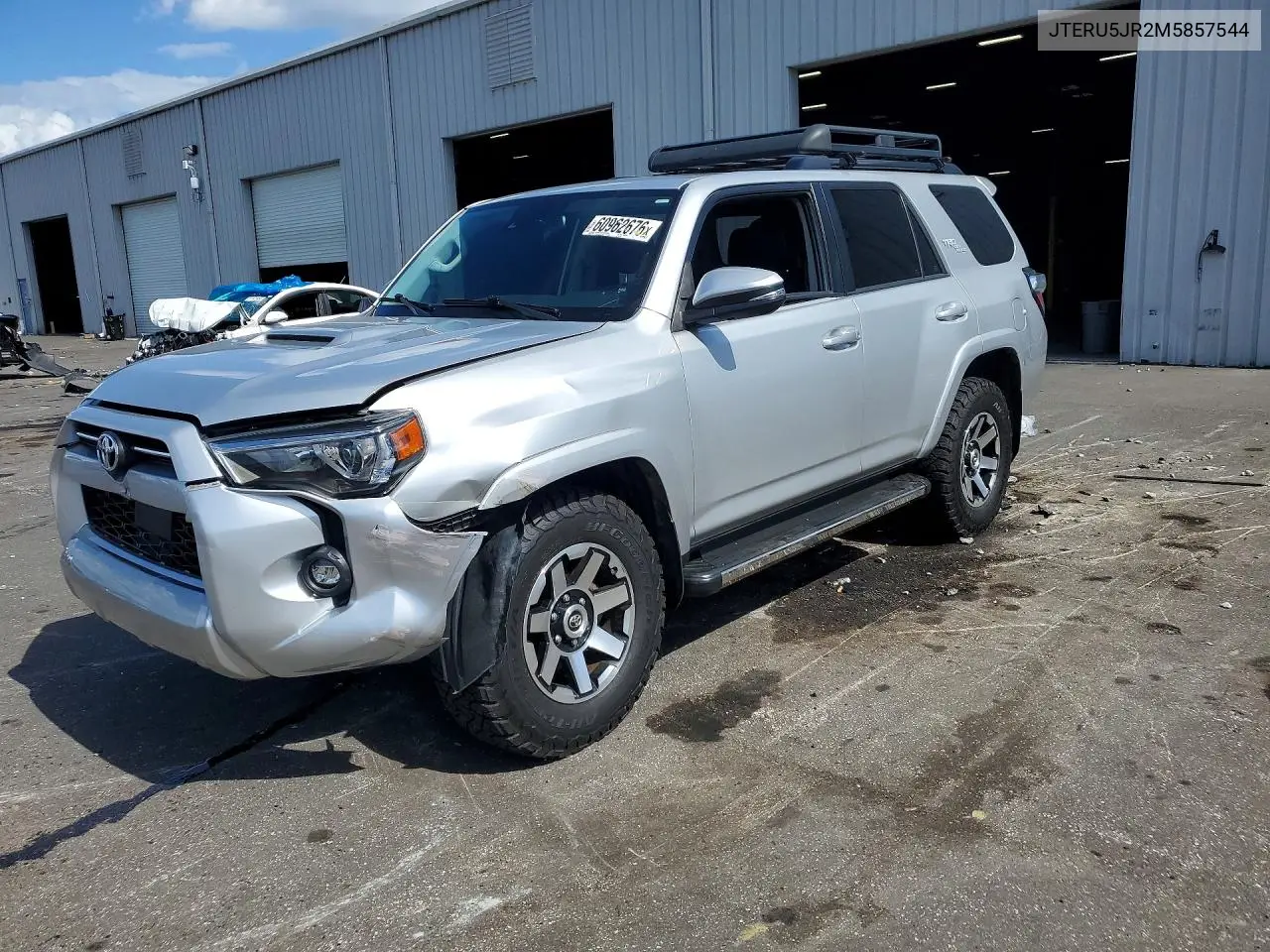 2021 Toyota 4Runner Trd Off-Road Premium VIN: JTERU5JR2M5857544 Lot: 60962676