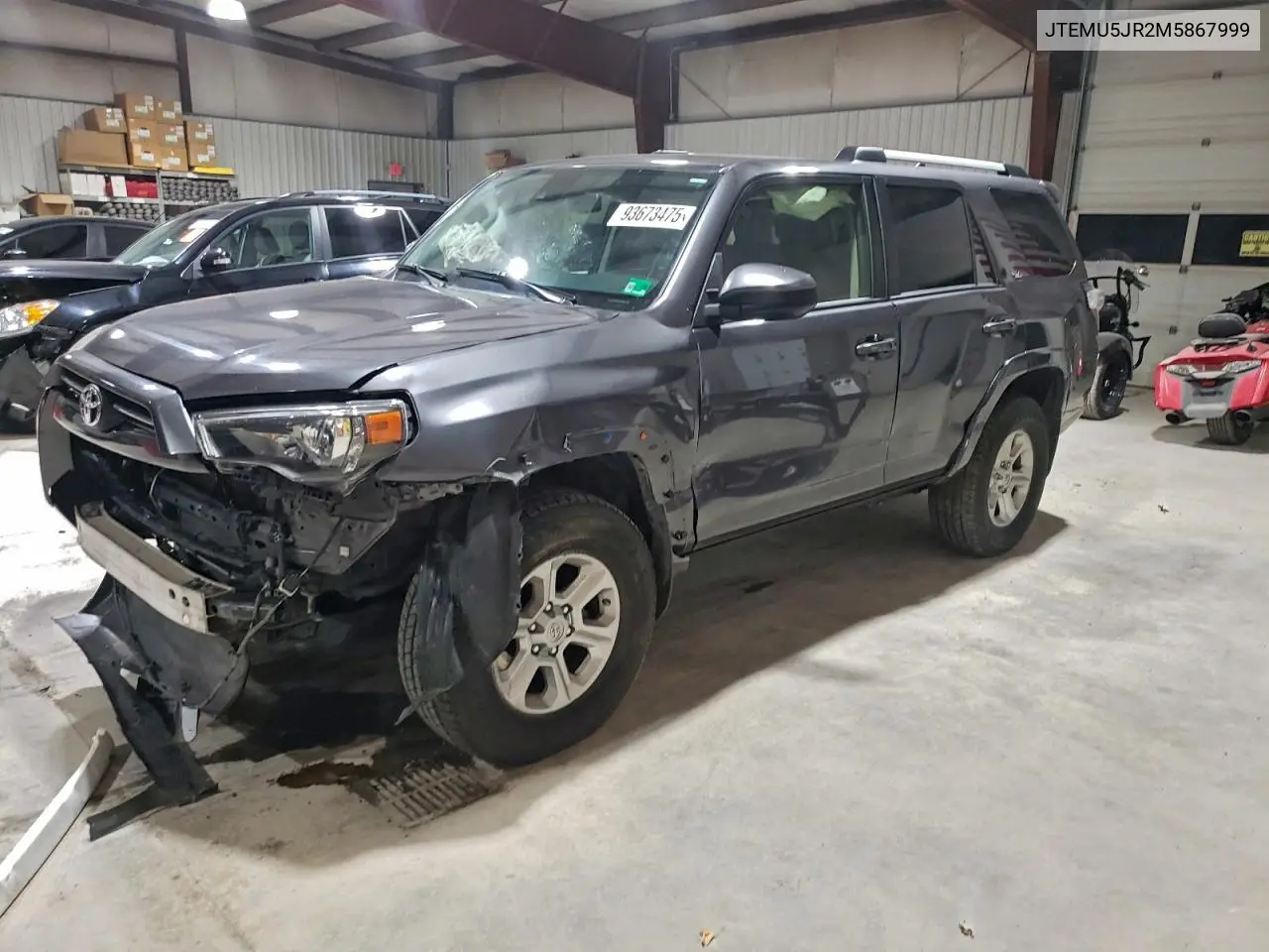 JTEMU5JR2M5867999 2021 Toyota 4Runner Sr5/Sr5 Premium