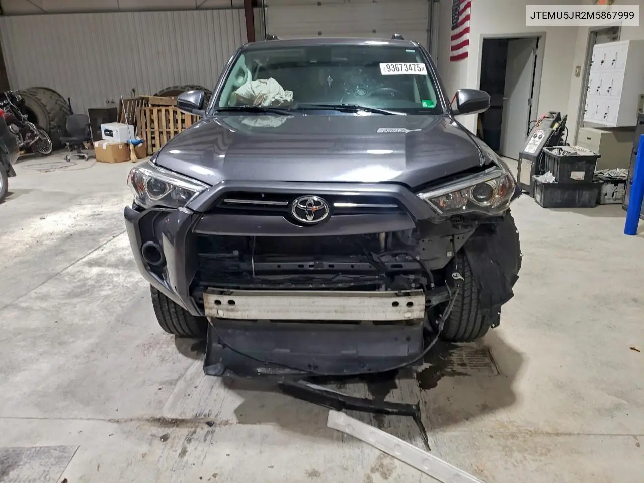 JTEMU5JR2M5867999 2021 Toyota 4Runner Sr5/Sr5 Premium
