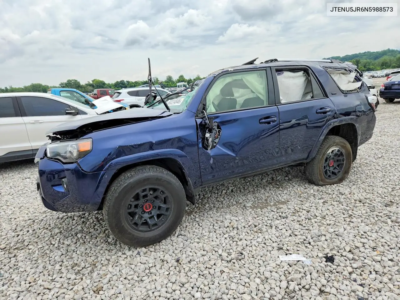 2022 Toyota 4Runner Sr5 Premium VIN: JTENU5JR6N5988573 Lot: 60224846