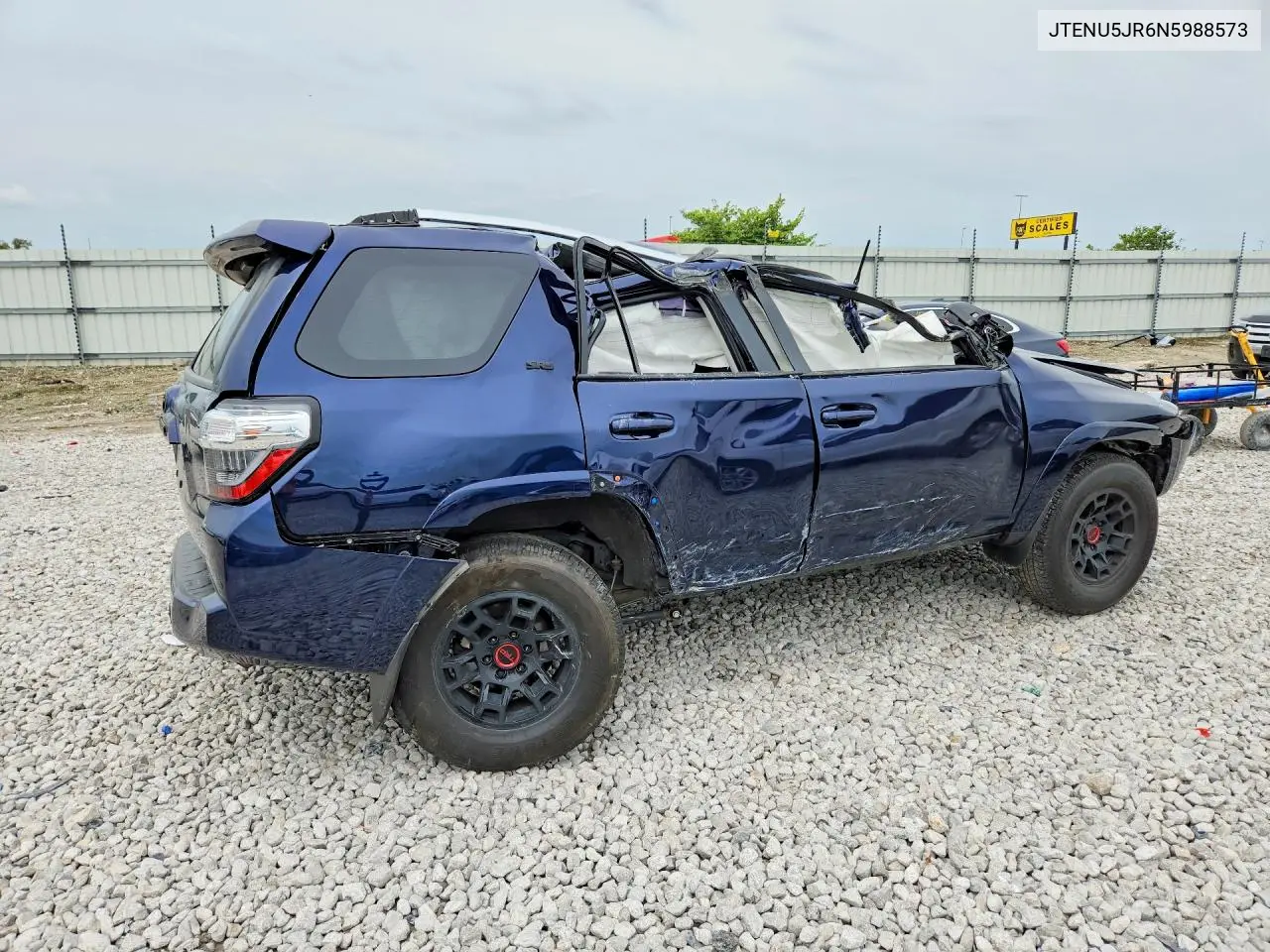 2022 Toyota 4Runner Sr5 Premium VIN: JTENU5JR6N5988573 Lot: 60224846
