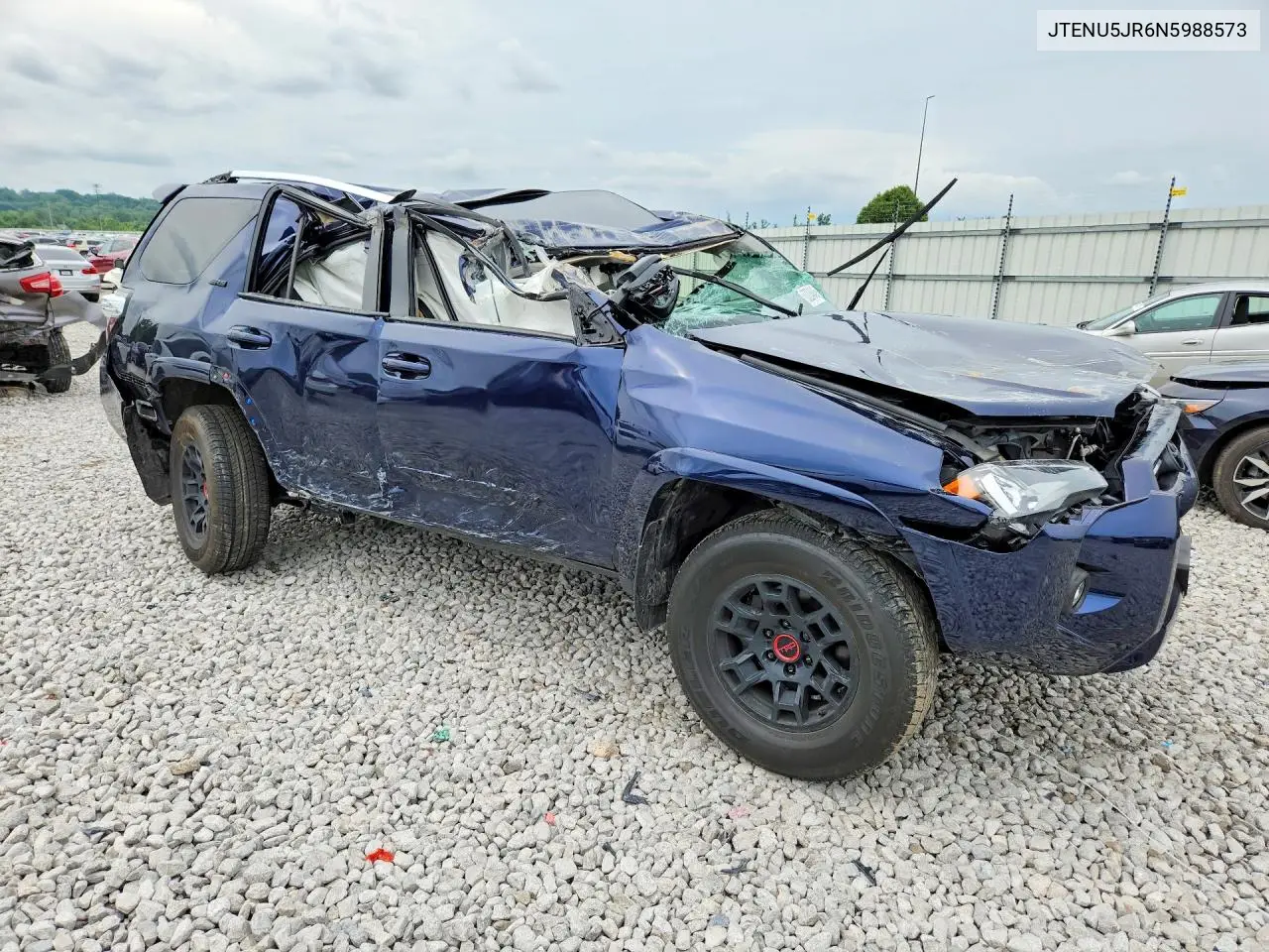 2022 Toyota 4Runner Sr5 Premium VIN: JTENU5JR6N5988573 Lot: 60224846
