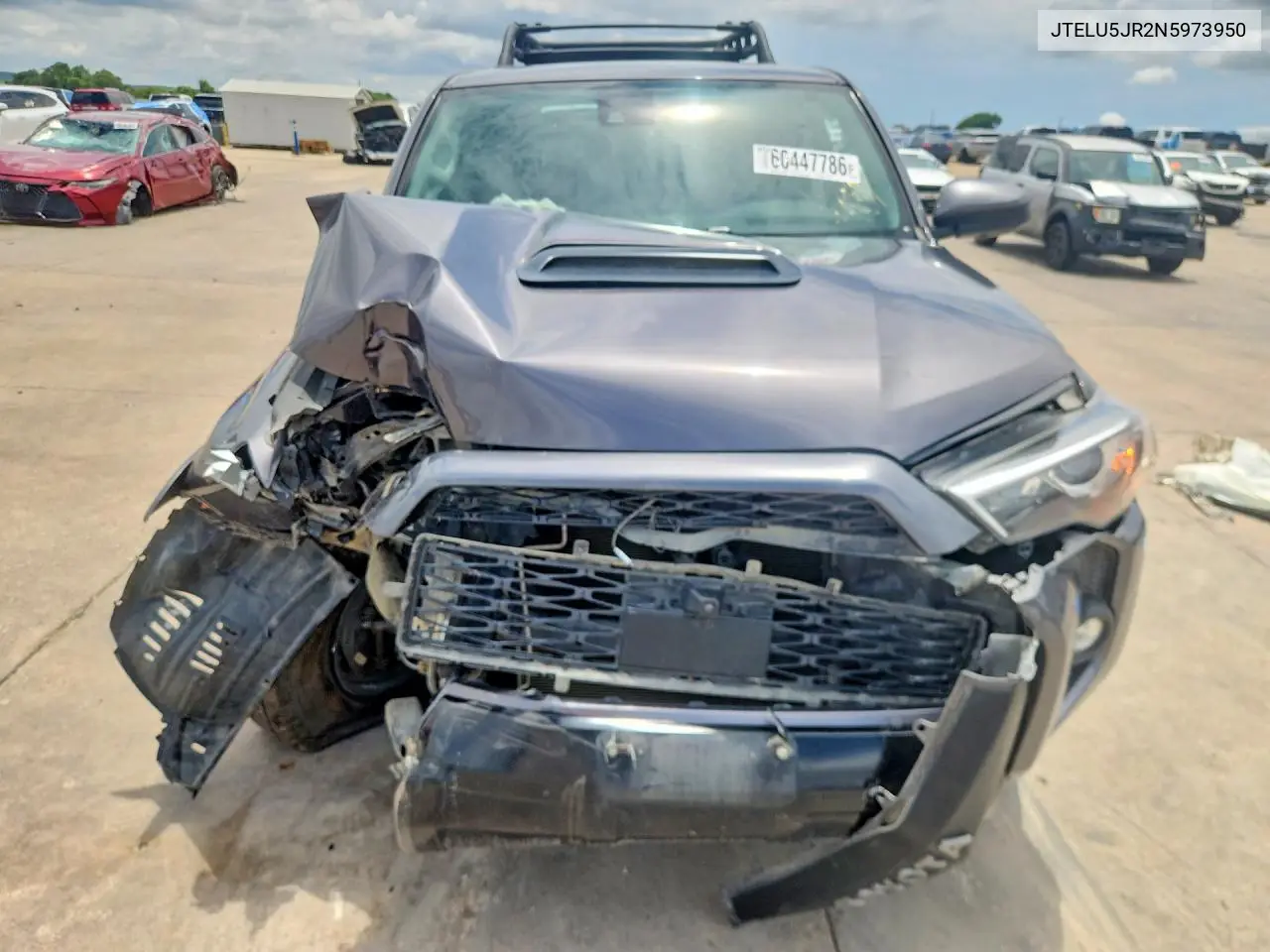 2022 Toyota 4Runner Trd Pro VIN: JTELU5JR2N5973950 Lot: 60447786