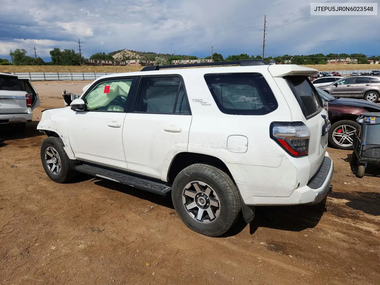 2022 Toyota 4Runner Trd Off-Road VIN: JTEPU5JR0N6023548 Lot: 60473996