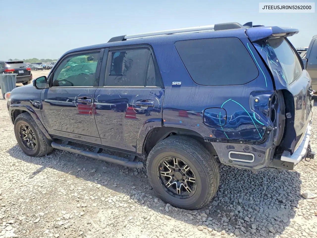 2022 Toyota 4Runner Sr5 VIN: JTEEU5JR0N5262000 Lot: 61230266