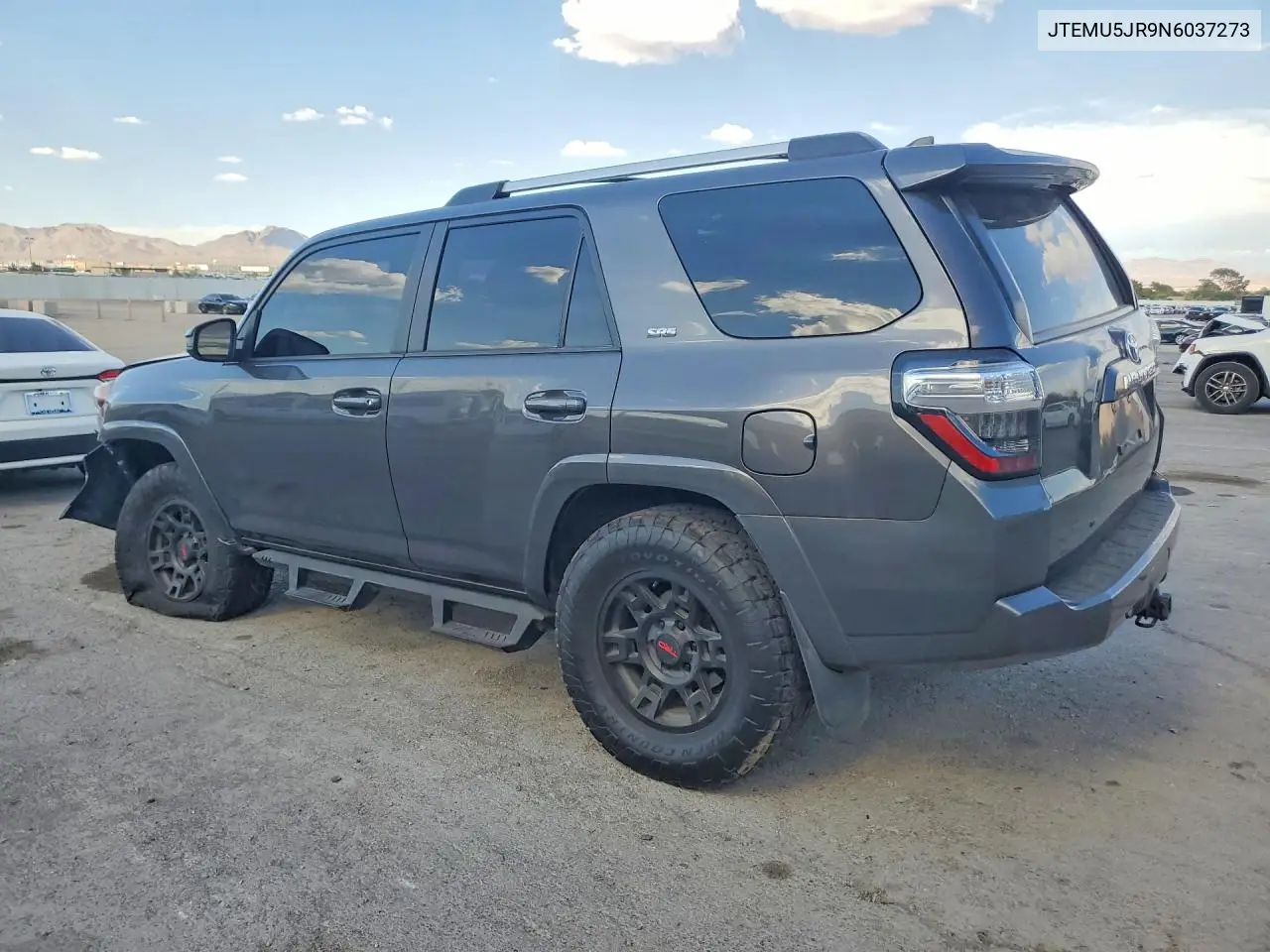 2022 Toyota 4Runner Sr5 VIN: JTEMU5JR9N6037273 Lot: 61358596