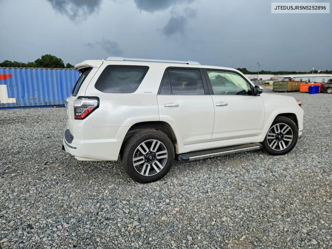 2022 Toyota 4Runner Limited VIN: JTEDU5JR5N5252896 Lot: 61574896