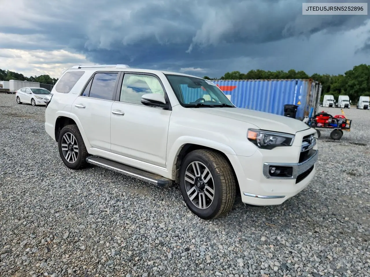 2022 Toyota 4Runner Limited VIN: JTEDU5JR5N5252896 Lot: 61574896