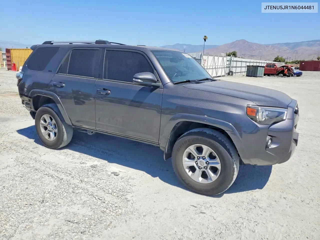 2022 Toyota 4Runner Sr5 Premium VIN: JTENU5JR1N6044481 Lot: 62303496