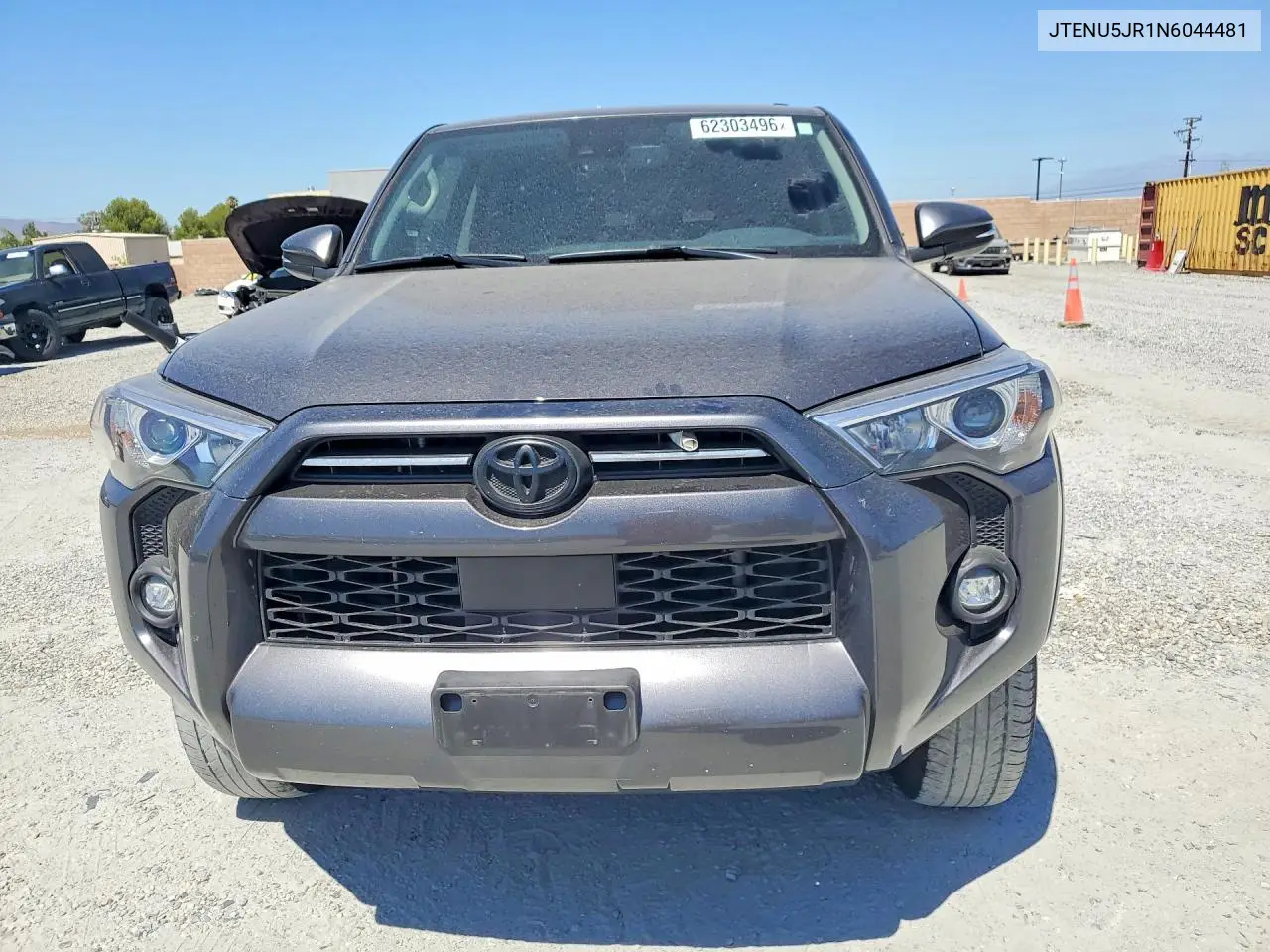 2022 Toyota 4Runner Sr5 Premium VIN: JTENU5JR1N6044481 Lot: 62303496