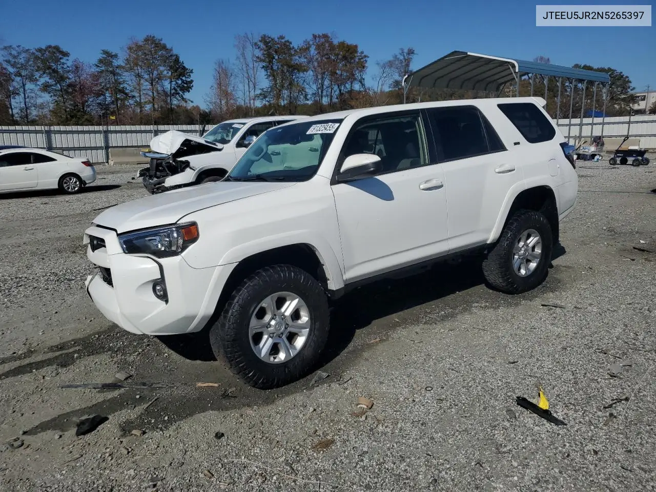 JTEEU5JR2N5265397 2022 Toyota 4Runner Sr5