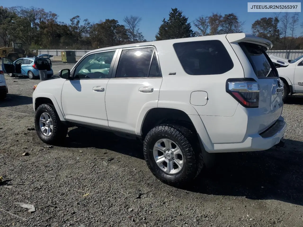 JTEEU5JR2N5265397 2022 Toyota 4Runner Sr5
