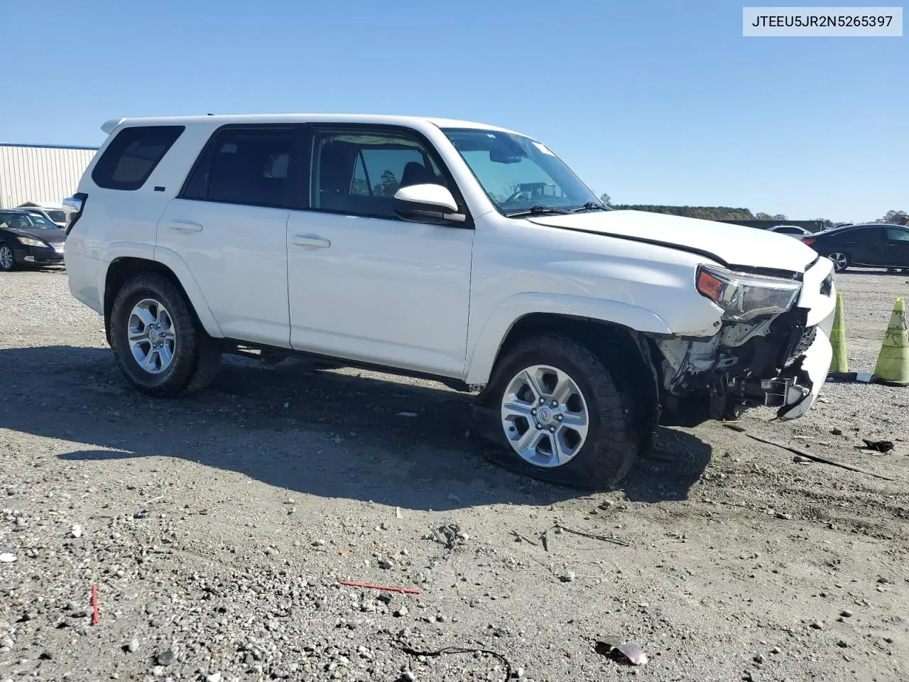 JTEEU5JR2N5265397 2022 Toyota 4Runner Sr5