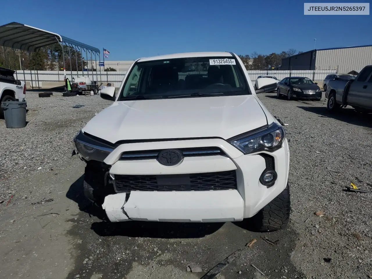 JTEEU5JR2N5265397 2022 Toyota 4Runner Sr5