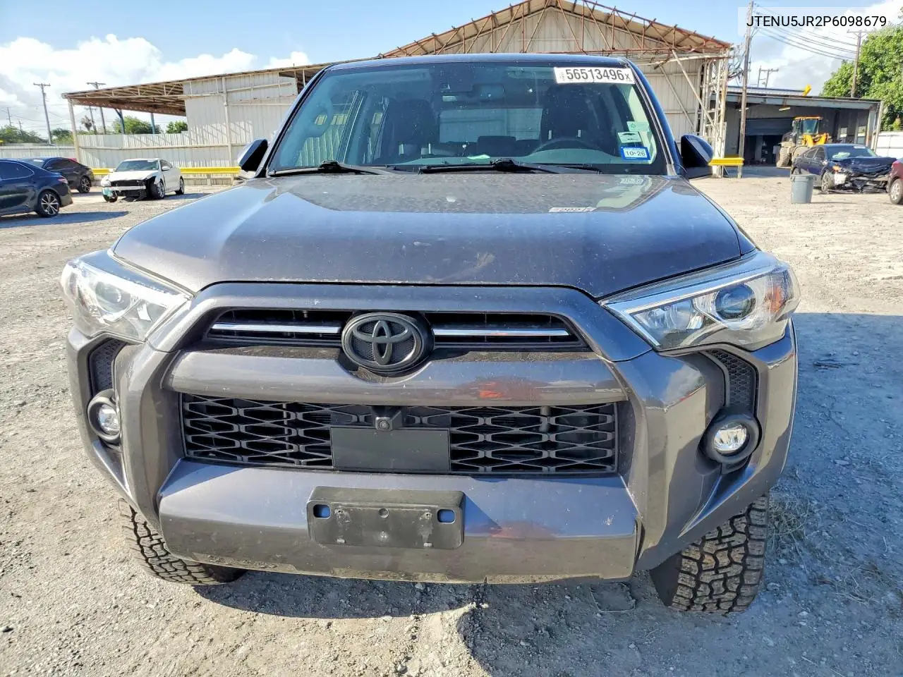 2023 Toyota 4Runner Sr5 Premium VIN: JTENU5JR2P6098679 Lot: 56513496
