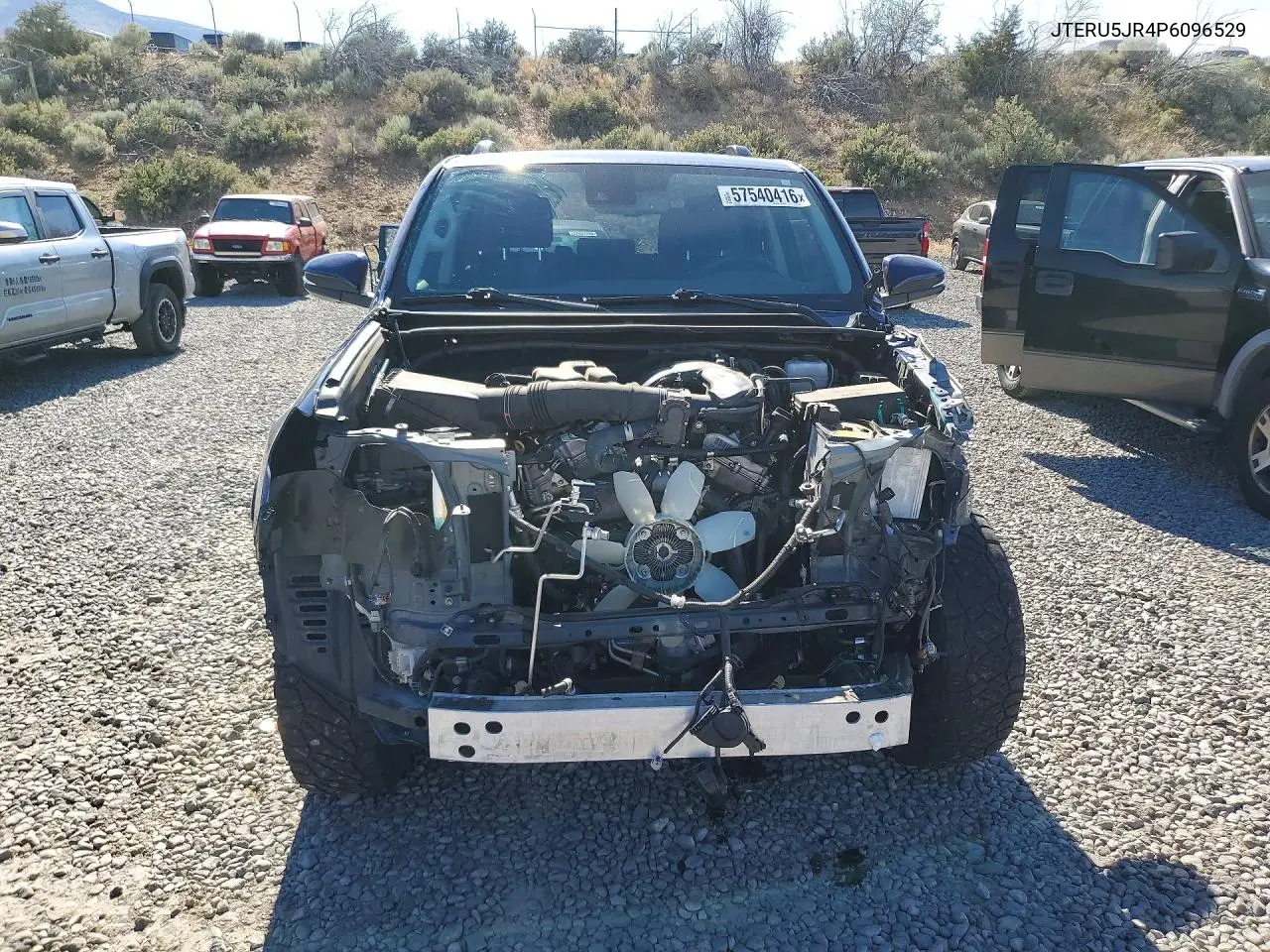 2023 Toyota 4Runner Trd Off-Road Premium VIN: JTERU5JR4P6096529 Lot: 57540416