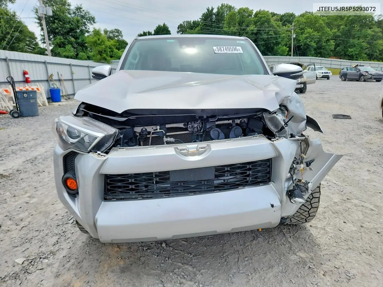 2023 Toyota 4Runner Sr5 Premium VIN: JTEFU5JR5P5293072 Lot: 58749596