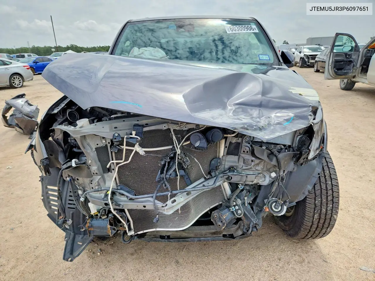 2023 Toyota 4Runner Sr5 VIN: JTEMU5JR3P6097651 Lot: 60300906