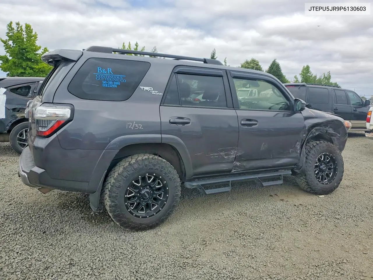 2023 Toyota 4Runner Trd Off-Road VIN: JTEPU5JR9P6130603 Lot: 60745976