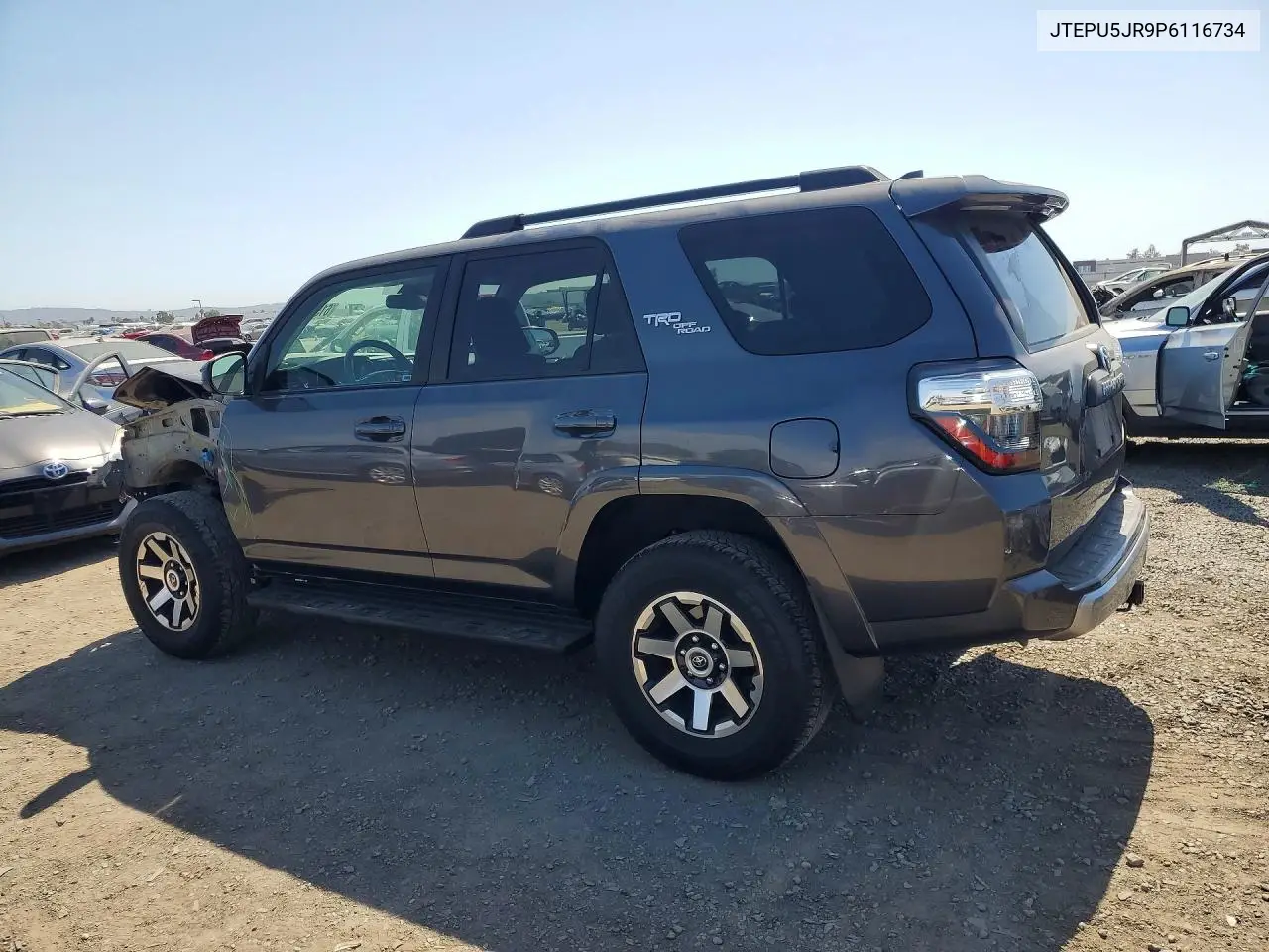 2023 Toyota 4Runner Trd Off-Road VIN: JTEPU5JR9P6116734 Lot: 61574796