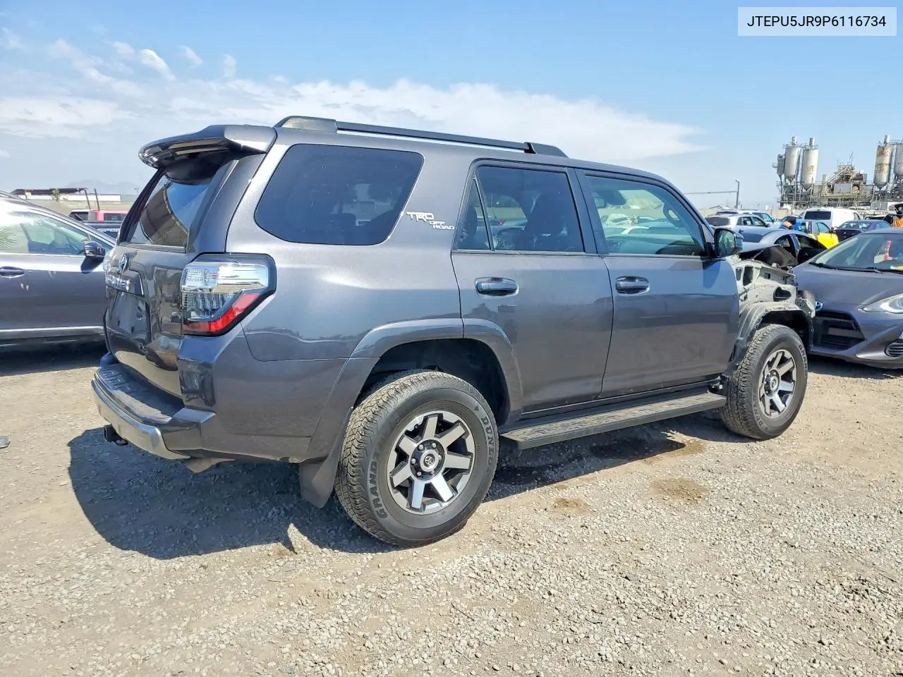 2023 Toyota 4Runner Trd Off-Road VIN: JTEPU5JR9P6116734 Lot: 61574796