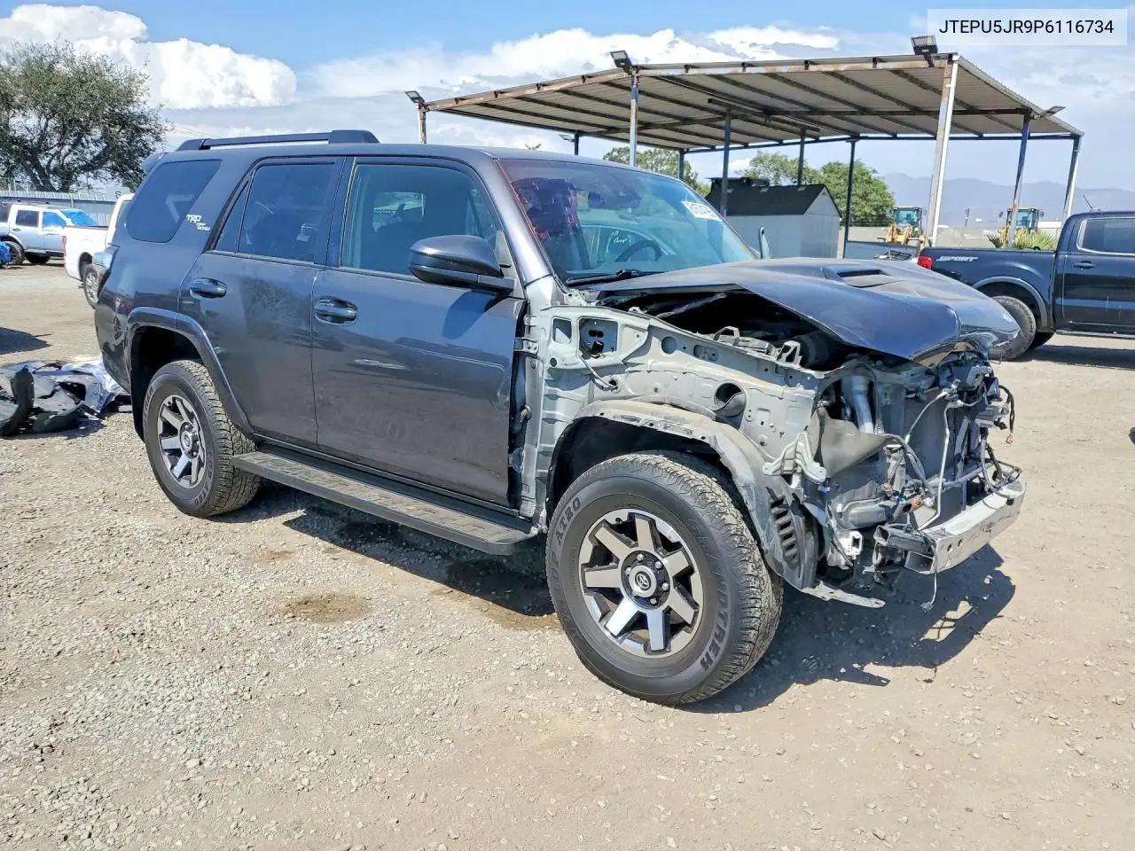 2023 Toyota 4Runner Trd Off-Road VIN: JTEPU5JR9P6116734 Lot: 61574796