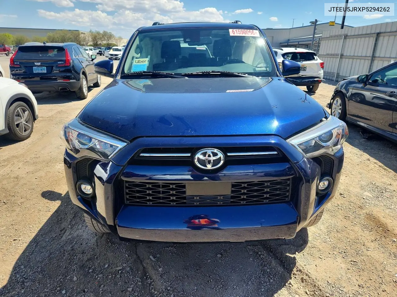 2023 Toyota 4Runner Sr5 VIN: JTEEU5JRXP5294262 Lot: 61590066