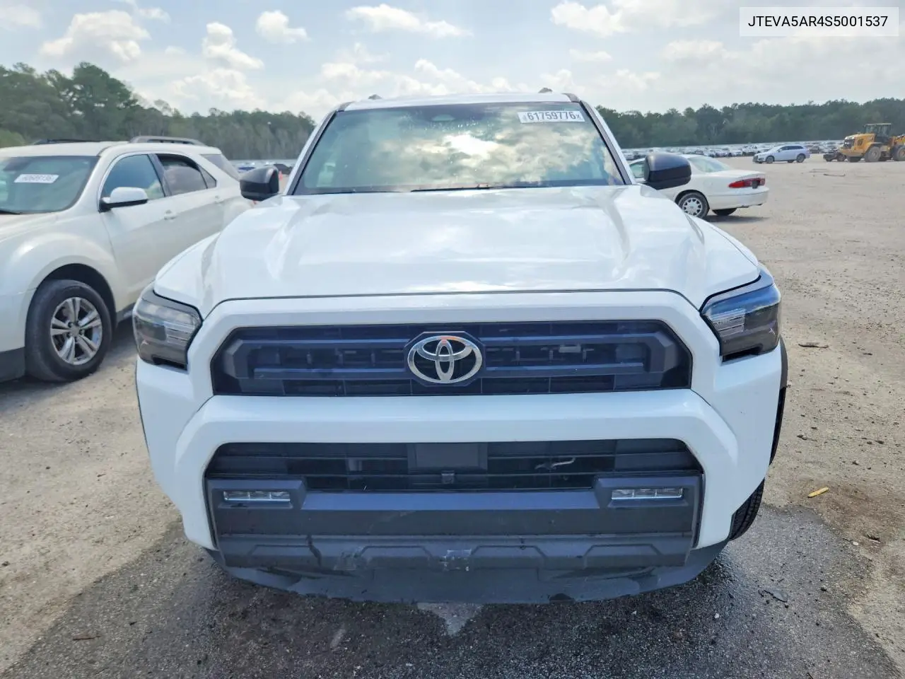 2025 Toyota 4Runner Sr5 VIN: JTEVA5AR4S5001537 Lot: 61759776