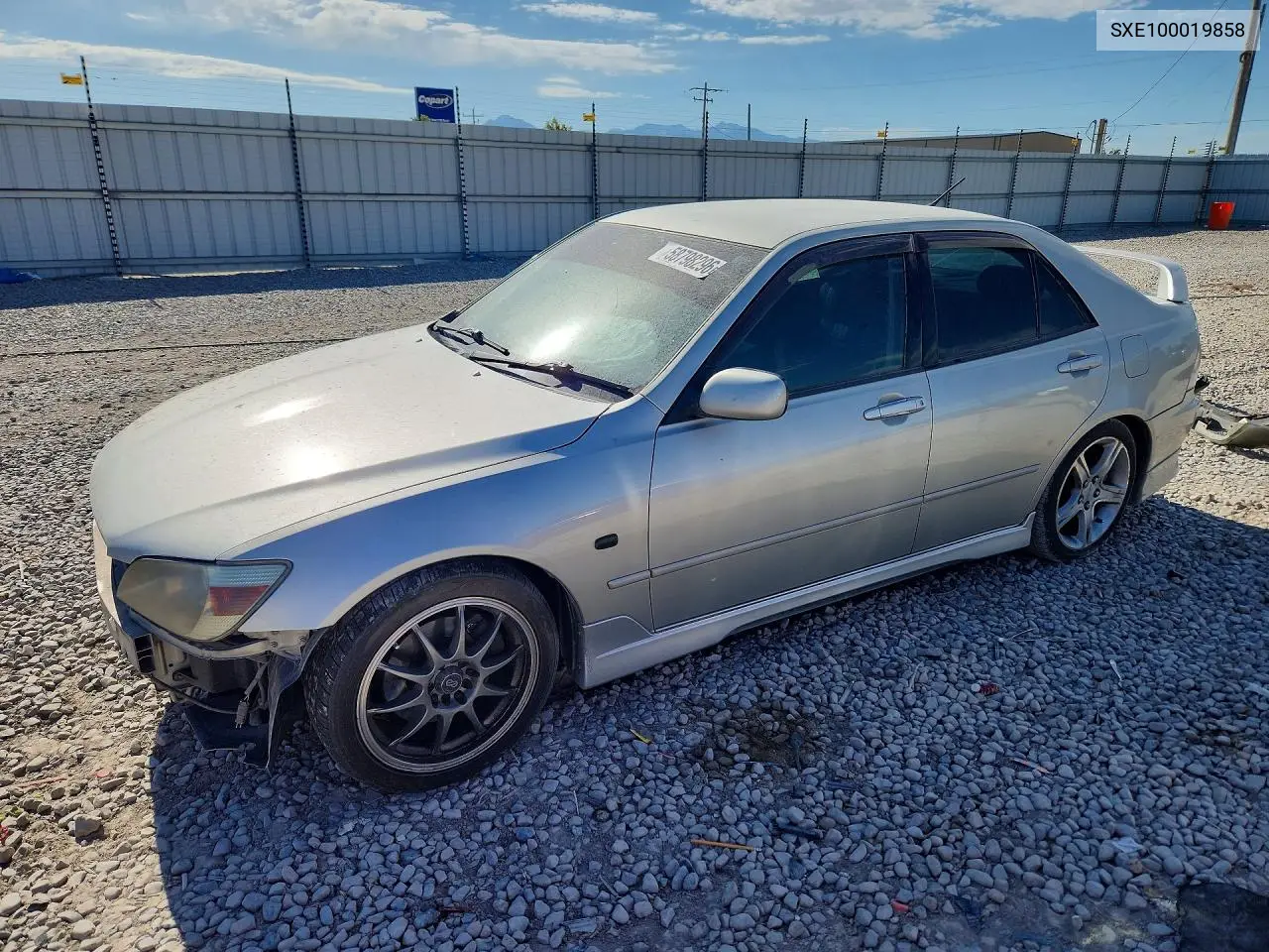 1999 Toyota Altezza VIN: SXE100019858 Lot: 58798296