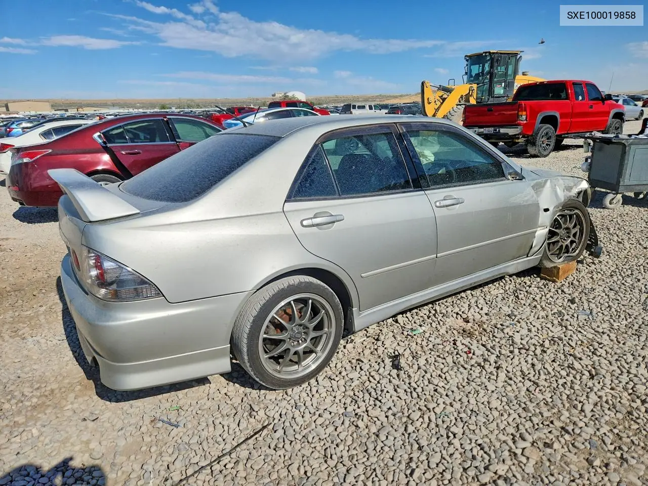 1999 Toyota Altezza VIN: SXE100019858 Lot: 58798296